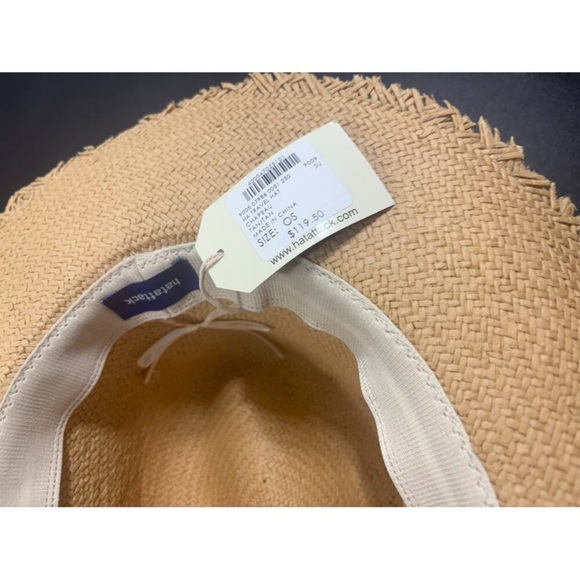 NWT Hat Attack Travel Hat Chapeau in natural / white ONE SIZE - Picture 3 of 6
